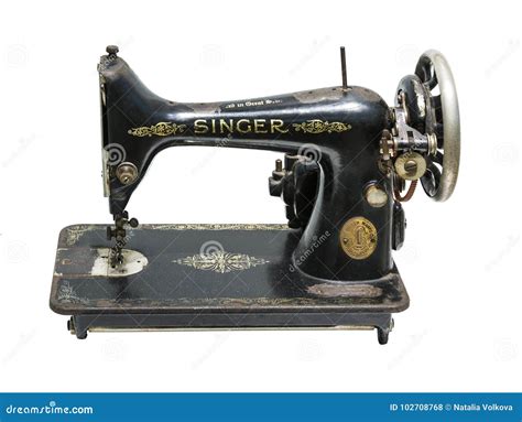 Manual Sewing Machine Royalty-Free Stock Photography | CartoonDealer ...