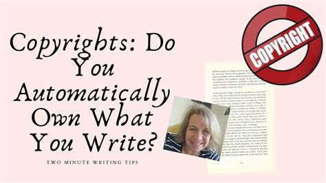 Do You Know How To Protect Ownership Of Your Writing You Need To Understand Local Copyright