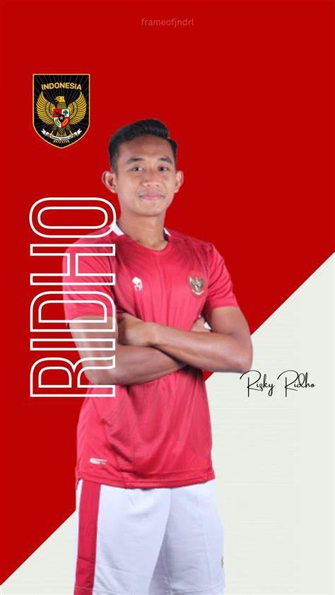 Rizky Ridho Orang Sepak Bola Sepak Bola Penyimpanan Foto