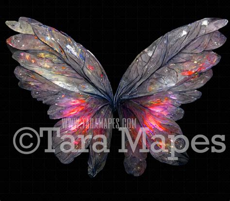 Fairy Wing Overlay Fairy Wing Overlay Digital Wings Glitter