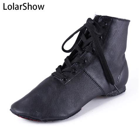 Woman Modern Jazz Dance Shoes/Jazz Shoes Black Color Split Sole Jazz Shoes -in Dance shoes from ...