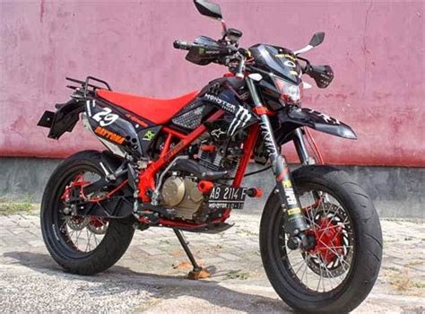 Klx Modif Supermoto Newstempo