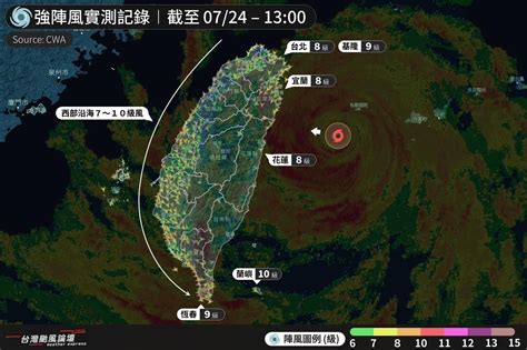 凱米強風吹全台「沒受山脈阻擋」 粉專：完美大型颱風 Ettoday生活新聞 Ettoday新聞雲