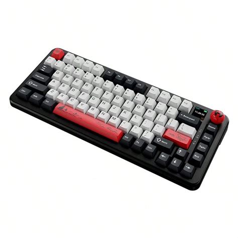 Ajazz Ak Max Tri Mode Mechanical Keyboard Wireless Hot Swappable Gaming Gasket Structure
