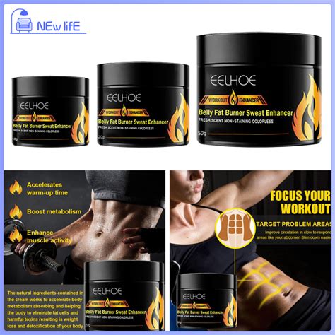 Cream Abdominal Muscle Fitness Slim Cream Anti Cellulite Firming Hot Spa Shopee Philippines