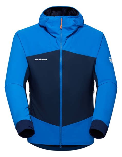 Mammut Taiss In Hybrid Hooded Jacket Men Ice Marine Tourenski