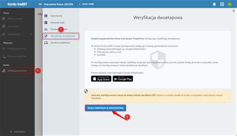 Konto Insert Jak Skonfigurowa Weryfikacj Dwuetapow Fa Insert