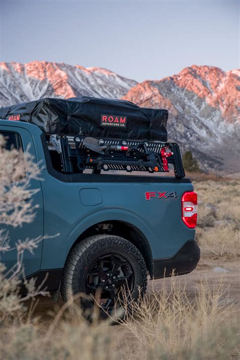 Maverick Set Up For Camping And Light Off Roading With Bed Rack And Rtt Xtrusion Roam Rooftop