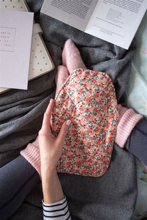 Diy Quilted Hot Water Bottle Cover Sewing Tutorial Chloe Mullaney Hot Water Bottle Cover