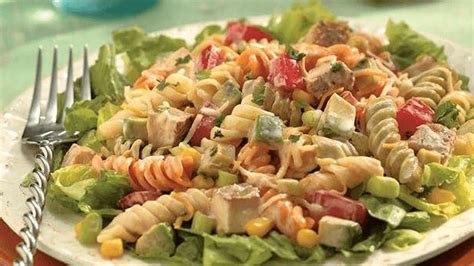 Poulet Nudel Salat Nach Southwestern Art Old El Paso