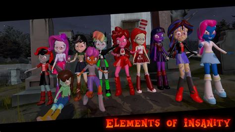 Mlp Elements Of Insanity Eqg Version By Jeffnt2208 On Deviantart