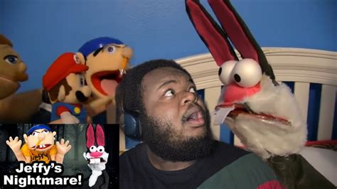 Sml Movie Jeffys Nightmare Reaction Smlmovie Jeffy Sml 😂🐰 Youtube