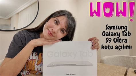 Samsung Galaxy Tab S Ultra Kutu A L M E Imden Do Um G N