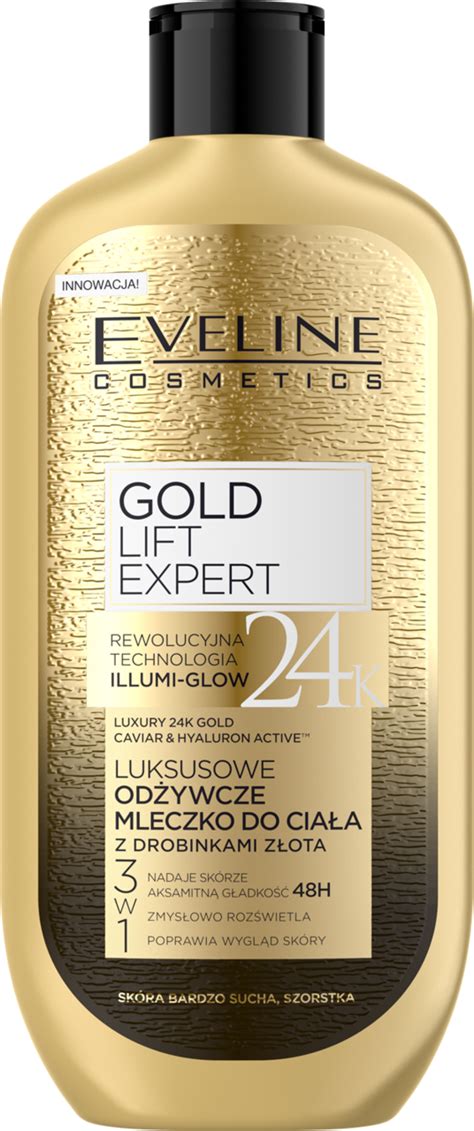 EVELINE COSMETICS Gold Lift Expert mleczko do ciała odżywcze z