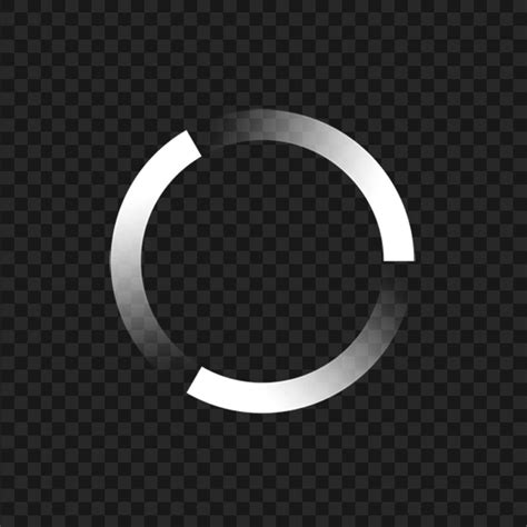 Round Loading Circle White Icon Png Citypng