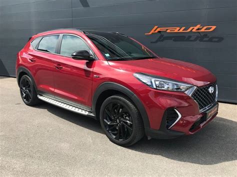 HYUNDAI TUCSON III 1 6 CRDi 136 Ch Hybrid 48v N LINE SUV Bordeaux