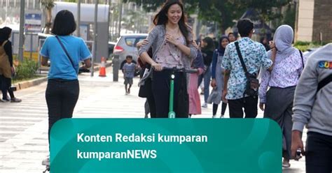 Polisi Skuter Listrik Tak Boleh Lewat Jalur Sepeda Kumparan