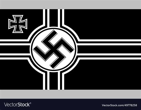 Ww2 german flag Royalty Free Vector Image - VectorStock