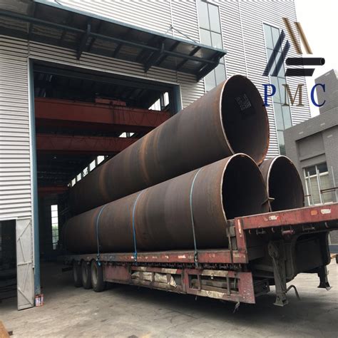 API 5L Gr B 3PE Ect Anticorrosion Surface Welded Round Carbon LSAW