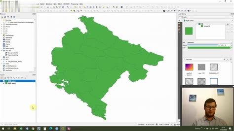 Lesson Making Our First Map In Qgis Youtube