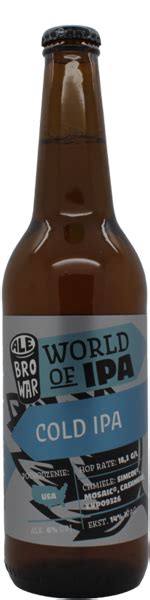 AleBrowar World Of IPA Cold IPA Burgbieren