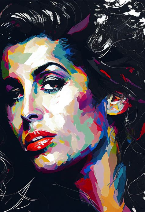 L Minas Decorativas Para Enmarcar Amy Pop Art Style Posters Es