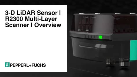 3 D Lidar Sensor R2300 Multi Layer Scanner Overview Youtube