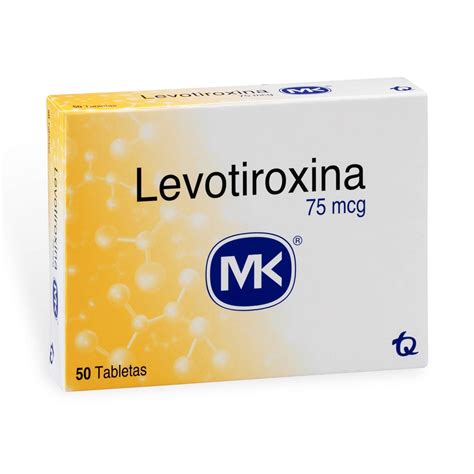 Levotiroxina 75 Mcg Mk Cja X 50 Tab Droguerias Patria