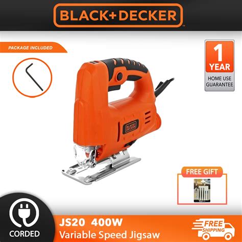 Black Decker Js W Variable Speed Jigsaw Shopee Malaysia