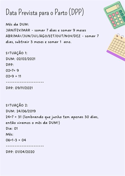 Data Provável Do Parto Dpp O Que é E Como Calcular♈️ Experimente A