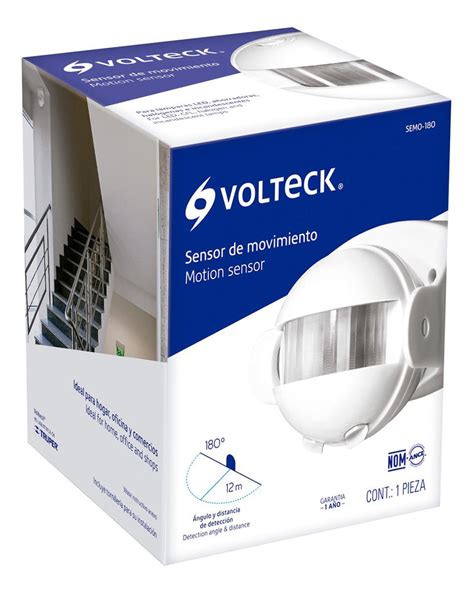 Sensor De Movimiento De 180° Volteck Mundo Tool Ferreterías