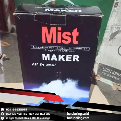 Jual Mist Maker Mesin Pembuat Kabut Uap Air Ultrasonic Mata Bulat