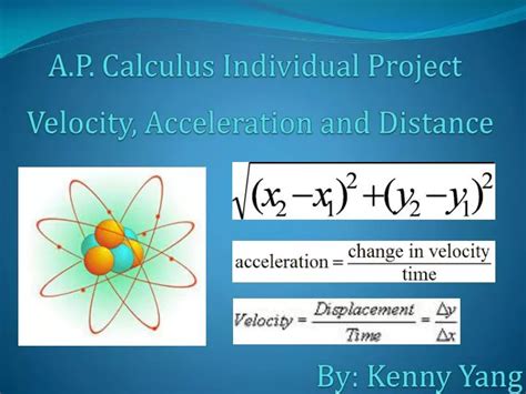 Ppt Velocity Acceleration And Distance Powerpoint Presentation Free Download Id 6591338