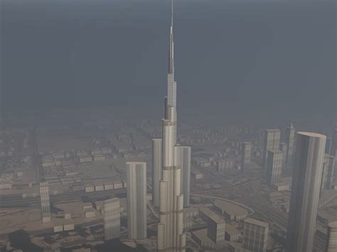 Burj Khalifa In The Metaverse Building In Virtual Reality