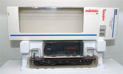 Märklin 4866 Schwerlast Flachwagen Köln der Deutschen Reichsbahn