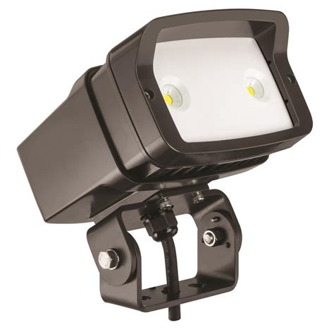 Lithonia Lighting Ofl1 Led Bronze Outdoor 5000k Flood Light Ofl1 Led P1