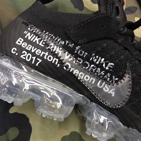 Detailed Look At The Upcoming Black Off White X Nike Air Vapormax Justfreshkicks