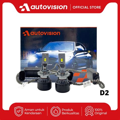 Jual Head Lamp Fog Lamp Mobil Led Autovision Carbon Lx V Watt