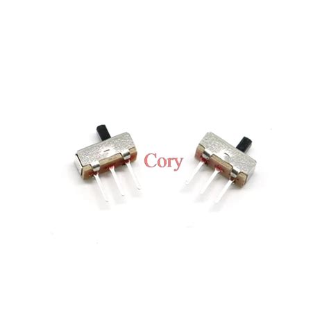 20pcs Interruptor On Off Mini Slide Switch Ss12d00 Spdt 1p2t 3 Pin 2 Position Toggle Switch