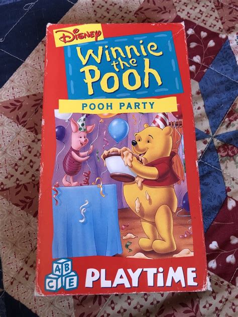 Winnie The Pooh Pooh Party Vhs 1994 Disney Kids Show Abc Playtime