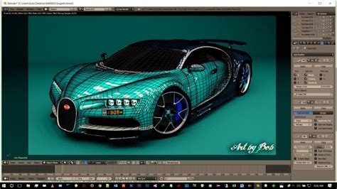 Bugatti Chiron Deportivo Modelo D Gratis Obj Blend Free D