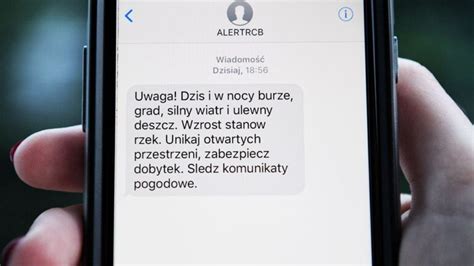 Alert RCB Co Oznacza I Kto Dostaje SMS Y Buzzup Pl