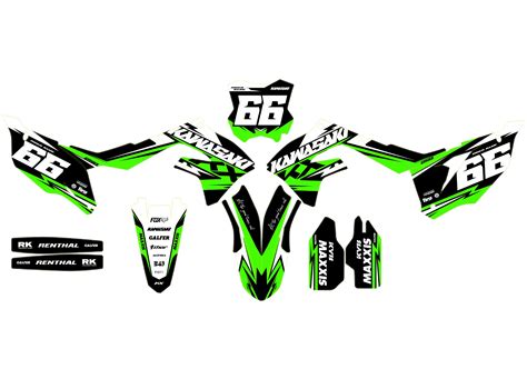 Kit D Co Kawasaki Kxf Crossline Boutique Kit D Co Moto