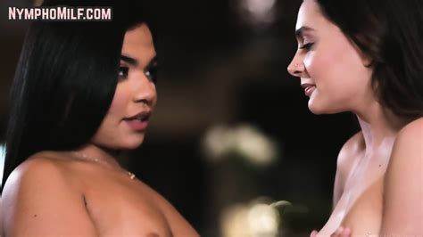 Nympho Bigtitted Milf Joins Lesbian Couple In Threesome