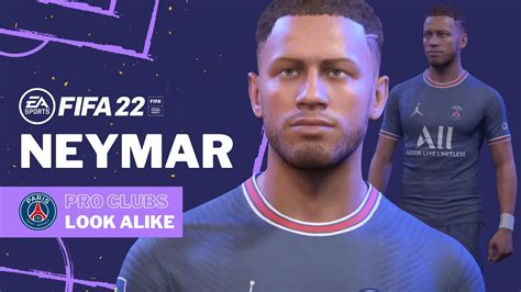 Fifa Neymar Jr Pro Clubs Look Alike Build Psg Player Tutorial