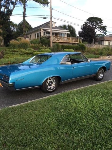 Rare Tyrol Blue With Parchment Speed Classic Pontiac Gto For Sale