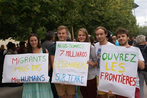 Journée internationale des migrants les Jeunes Écologistes saisissent