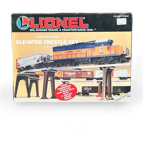 Lionel Elevated Trestle Set Used In Box Complete Etsy