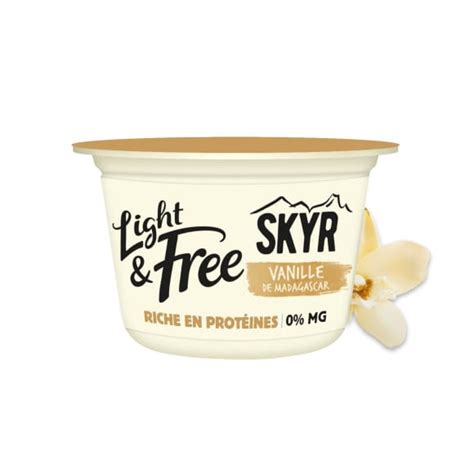 Light Free Skyr Vanille All G Monoprix Fr