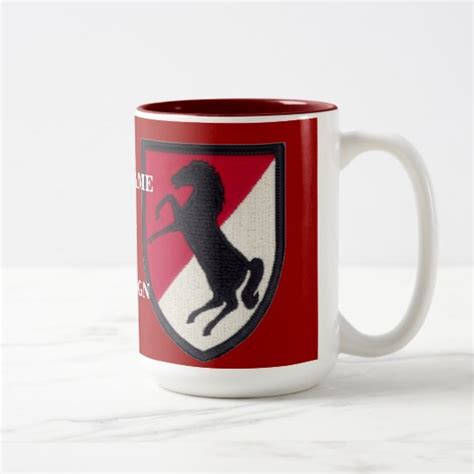 11th Acr Blackhorse Patch Mug